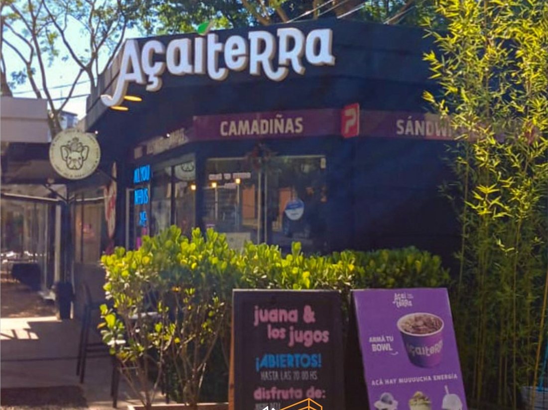 Local Açaiterra construido por TECSUR en el complejo Die Ecke